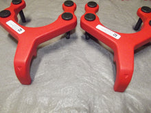 Load image into Gallery viewer, 2018-2022 Jeep Wrangler JL JT Mopar OEM Front Bumper Stock Tow Hooks Orange