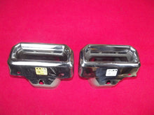 Load image into Gallery viewer, 2019-2024 Chevrolet Silverado 1500 GMC Sierra Exhaust Bezels Tips Right Left OEM