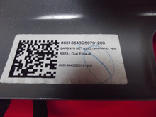 Load image into Gallery viewer, 2019-2025 Chevy Silverado 1500 Gray Rear Bumper dual exhaust sensor holes OEM