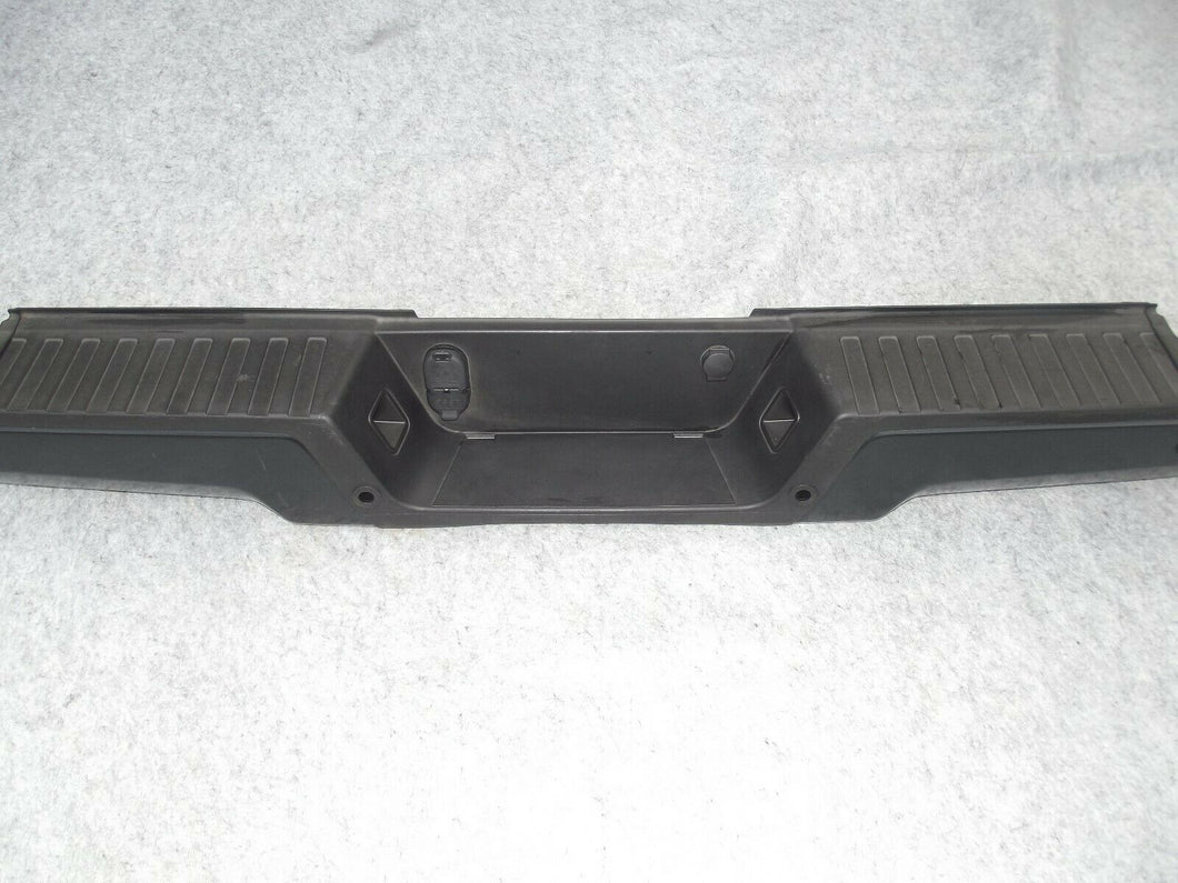 2017-2022 Ford F250 F350 Super Duty Flat Black Rear Bumper OEM sensor holes