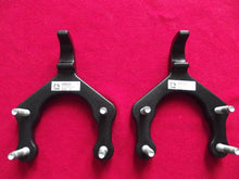 Load image into Gallery viewer, 2018-2025 Jeep Wrangler JL JT OEM Front Bumper Stock Pair Tow Hooks 68268936AB
