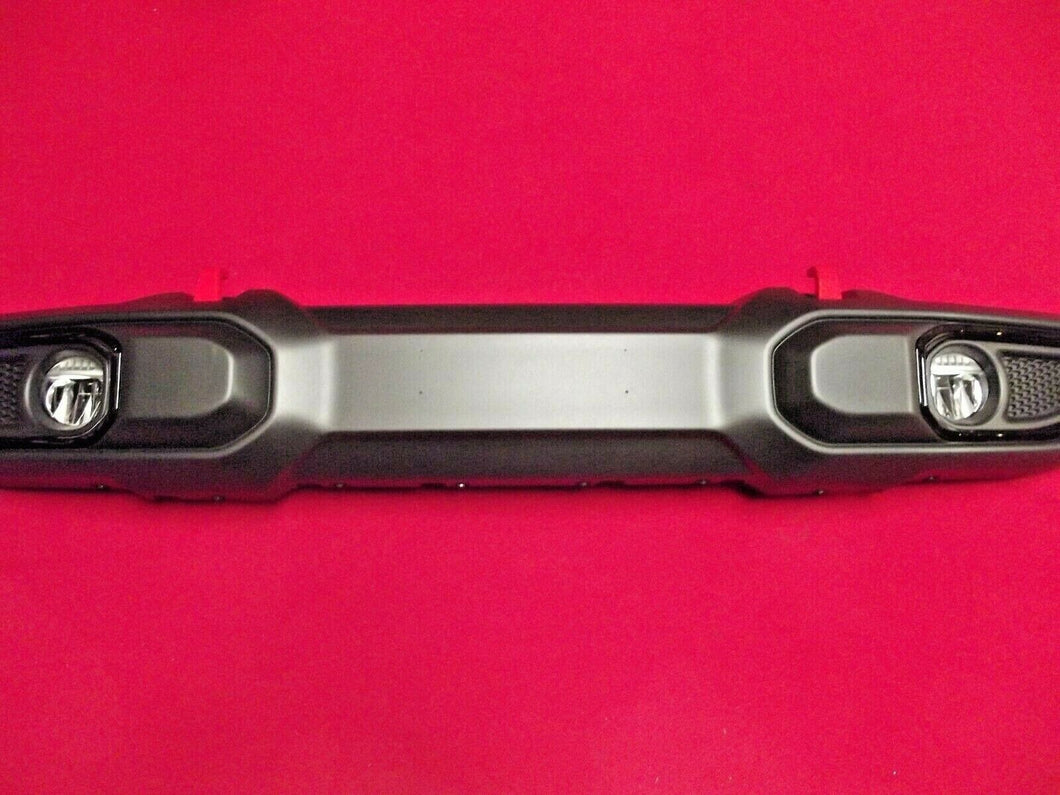 2018-2024 JEEP WRANGLER JL OEM Rubicon front bumper cover Factory black inserts