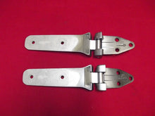 Load image into Gallery viewer, 2018-2024 Jeep Wrangler JL OEM Rear Tailgate Hinges Bright Silver Upper Lower
