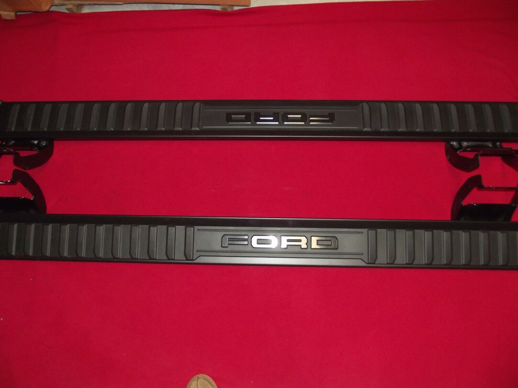 2015-2025 Ford F150 CREW CAB Side Steps OEM BLACK 6