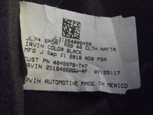 Load image into Gallery viewer, 2018-2023 JEEP Wrangler JL Sport Black Cloth Driver side rear seat back cover
