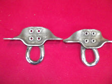Load image into Gallery viewer, 2017-2022 FORD F-250 F250 F-350 SUPER DUTY front bumper CHROME Tow Hooks OEM
