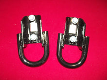 Load image into Gallery viewer, 2009-2022 Ford F-150 F150 4x4 Front Bumper Black Tow Hooks Hardware OEM
