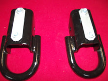 Load image into Gallery viewer, 2009-2022 Ford F-150 F150 4x4 Front Bumper Black Tow Hooks Hardware OEM
