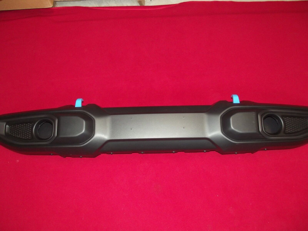 2018-2024 Jeep Wrangler JL 4xe Front Bumper Gray inserts brace blue hooks OEM