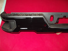 Load image into Gallery viewer, 2019-2024 Chevy Silverado 1500 Black Rear Bumper dual exhaust sensor holes OEM
