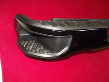 Load image into Gallery viewer, 2019-2024 Chevy Silverado 1500 Black Rear Bumper dual exhaust sensor holes OEM
