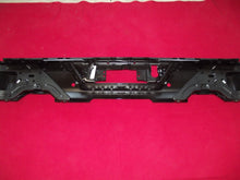 Load image into Gallery viewer, 2019-2024 Chevy Silverado 1500 Black Rear Bumper dual exhaust sensor holes OEM
