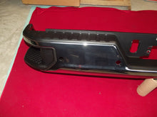 Load image into Gallery viewer, 2019-2024 Chevrolet Silverado 2500 3500 chrome rear Bumper with sensor holes OEM
