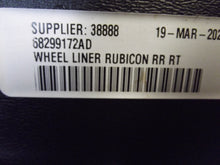 Load image into Gallery viewer, 2018-2025 Jeep Wrangler RUBICON rear right passenger side Inner fender liner OEM
