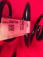 Load image into Gallery viewer, 2018-2025 Jeep Wrangler JL Rear Coil Springs 68253588AA 68253587AA OEM
