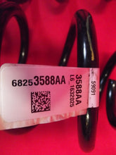 Load image into Gallery viewer, 2018-2025 Jeep Wrangler JL Rear Coil Springs 68253588AA 68253587AA OEM
