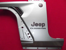 Load image into Gallery viewer, 2018-2020 Jeep Gladiator Drivers left Side inner Fender Billet Silver OEM JL JT
