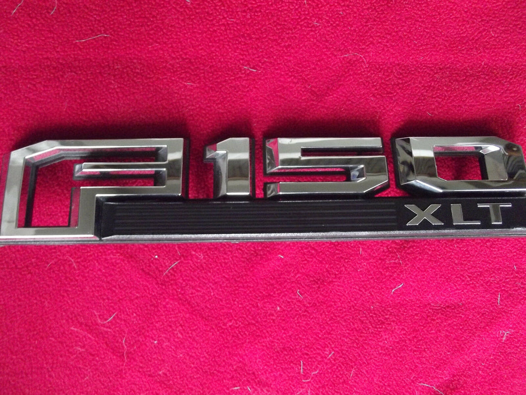 2015-2017 Ford F150 XLT Fender Emblem F-150 OEM Original Left Driver Side badge
