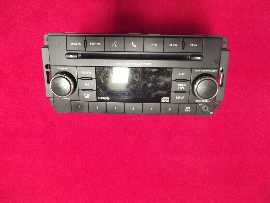 CHRYSLER DODGE JEEP AM FM Radio Stereo MP3 CD Player RES Sirius Uconnect - OEM