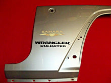 Load image into Gallery viewer, 2007-2018 Jeep Wrangler right passenger side inner Fender Billet Silver OEM JK
