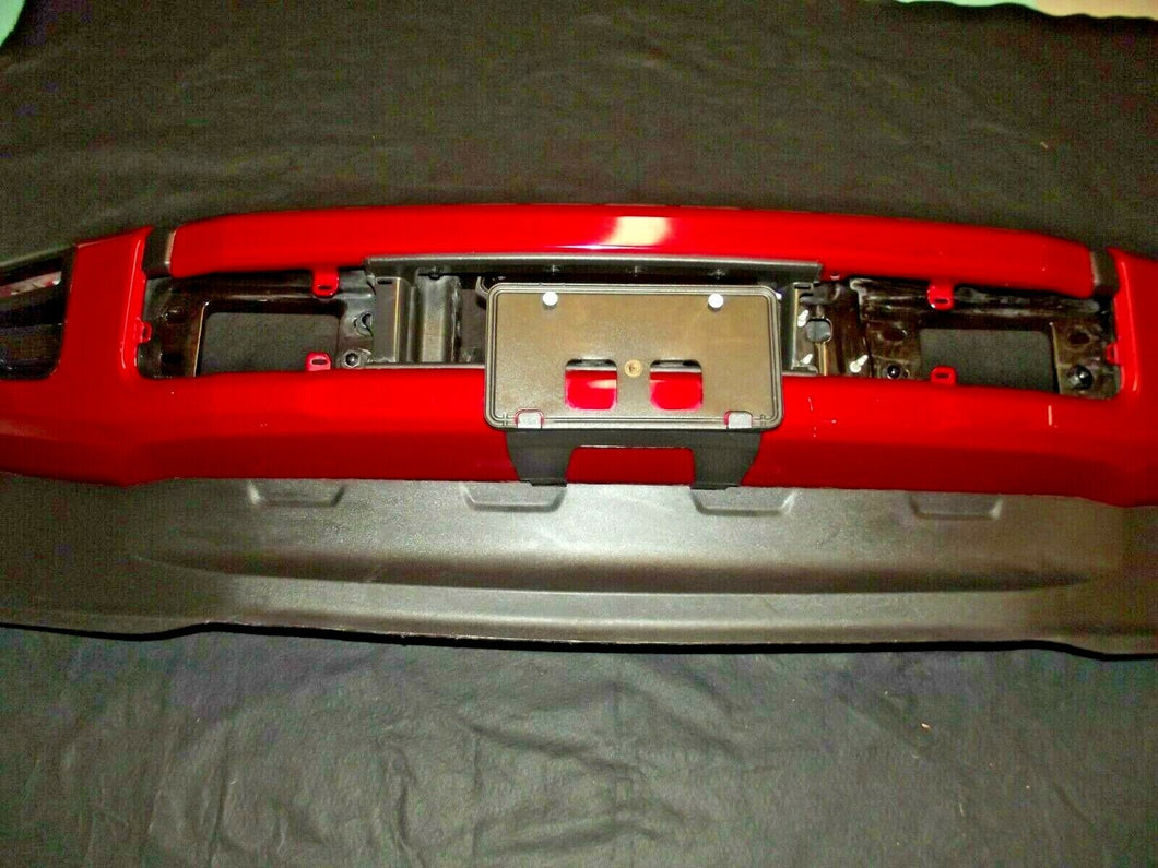2020 2021 2022 Ford F250 F350 Super Duty Rapid Red Front Bumper OEM