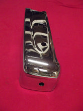 Load image into Gallery viewer, 2021 2022 FORD F150 right pass side rear bumper end cap Chrome two sensors OEM

