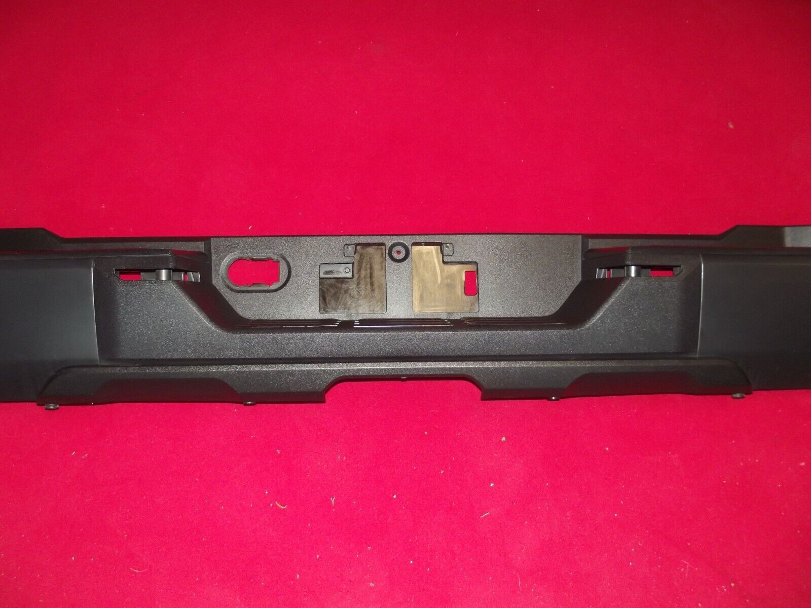 2022 2023 2024 Toyota Tundra rear bumper Black OEM no sensor holes ...