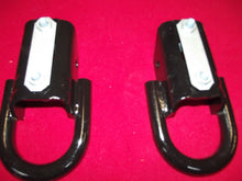 Load image into Gallery viewer, 2009-2022 Ford F-150 F150 4x4 Front Bumper Black Tow Hooks Hardware OEM

